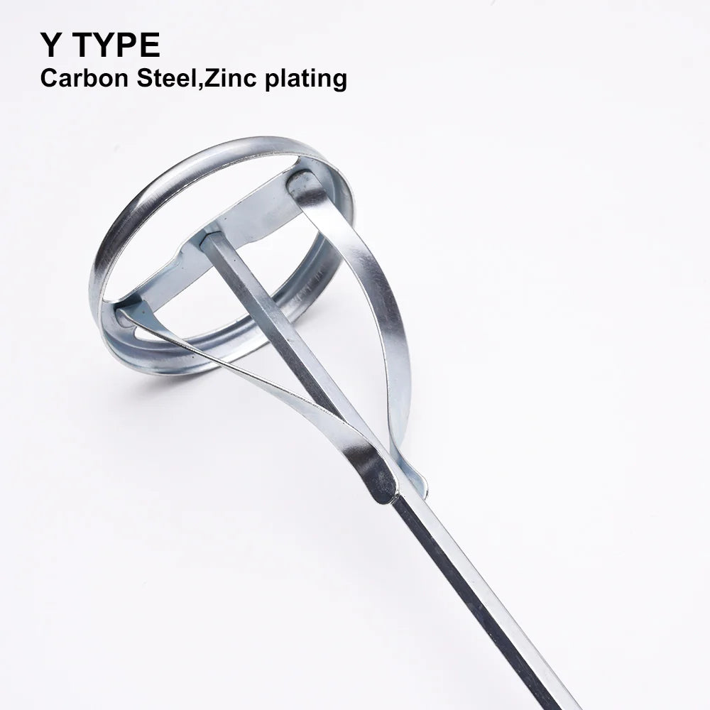 HARDEN 621006 600mm Hex Shank Carbon Steel Paint and Plaster Mixer Rod